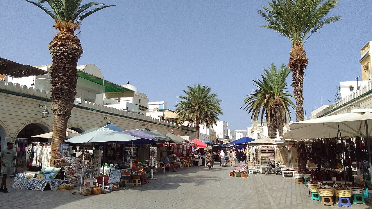 Souk de Nabeul – tradiční trh v Tunisku